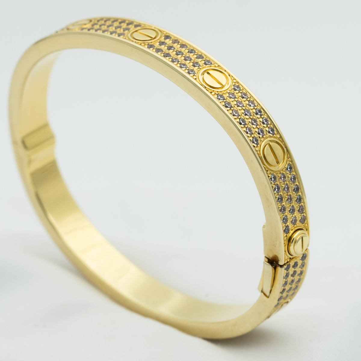 [Sophire Jewelry ]LOVE BRACELET 6.1MM DIAMOND-PAVED