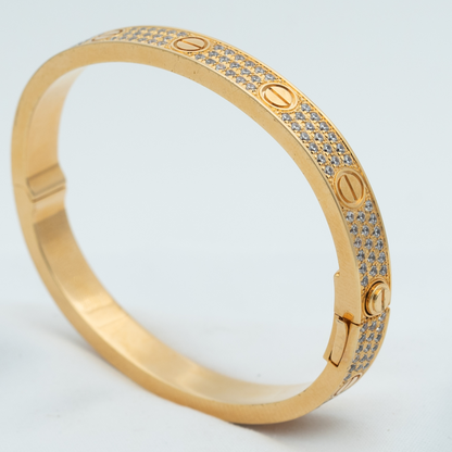 [Sophire Jewelry ]LOVE BRACELET 6.1MM DIAMOND-PAVED
