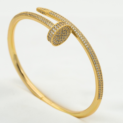 [Sophire Jewelry ]JUSTE BRACELET 3.5MM ALL DIAMONDS