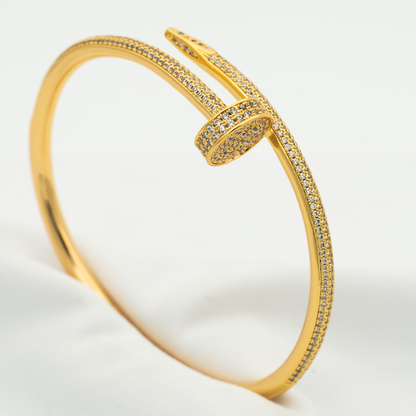 [Sophire Jewelry ]JUSTE BRACELET 3.5MM ALL DIAMONDS