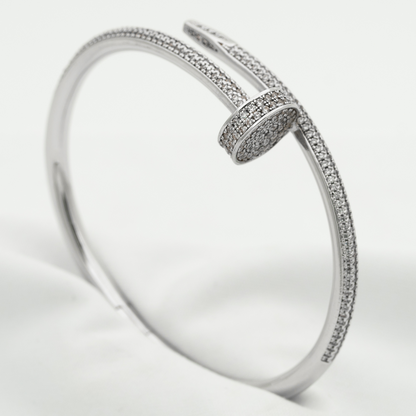 [Sophire Jewelry ]JUSTE BRACELET 3.5MM ALL DIAMONDS