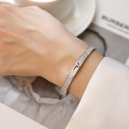 [Sophire Jewelry ]KELLY BRACELET DIAMOND PAVED