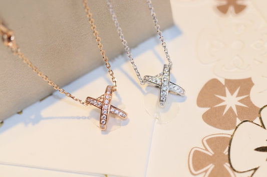 [Sophire]JEUX DE DIAMOND NECKLACE