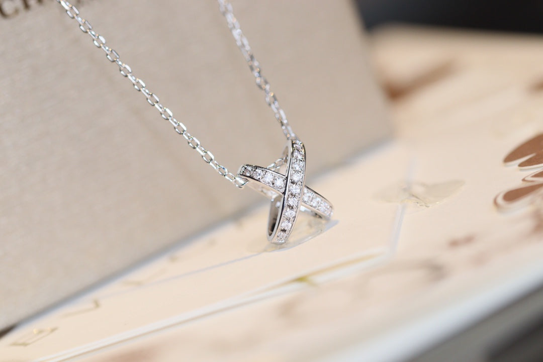 [Sophire Jewelry ]JEUX DE DIAMOND NECKLACE