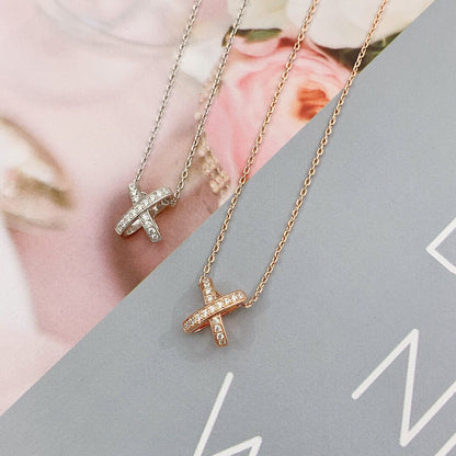 [Sophire Jewelry ]JEUX DE DIAMOND NECKLACE