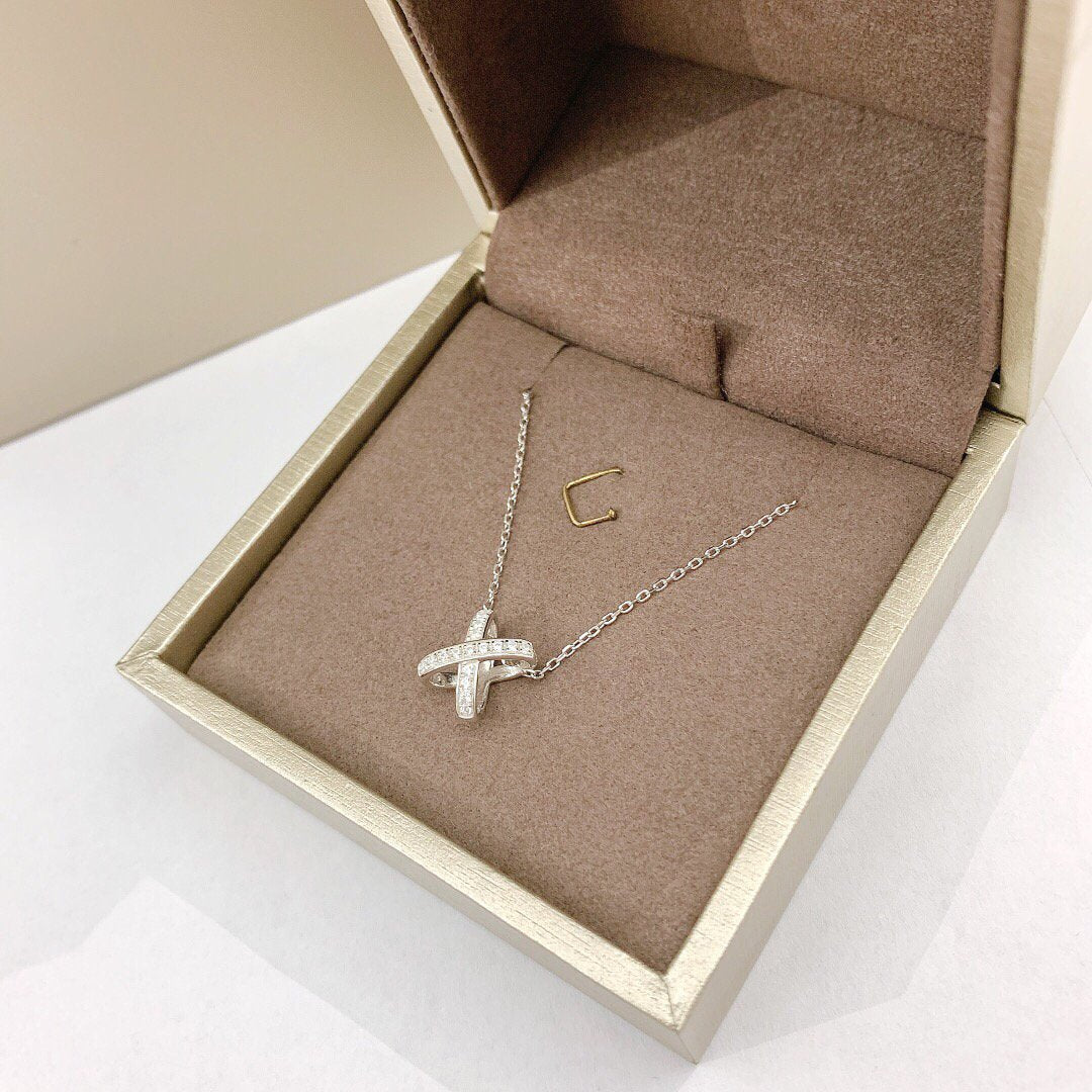 [Sophire Jewelry ]JEUX DE DIAMOND NECKLACE