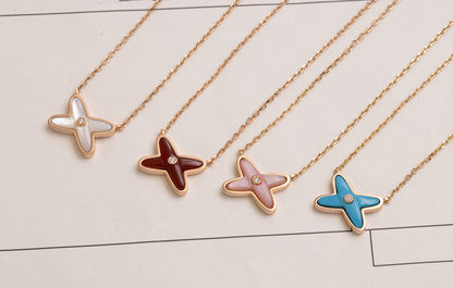 [Sophire Jewelry ]JEUX DE NECKLACE 1 DIAMOND