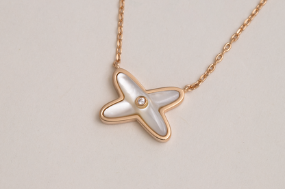 [Sophire Jewelry ]JEUX DE NECKLACE 1 DIAMOND