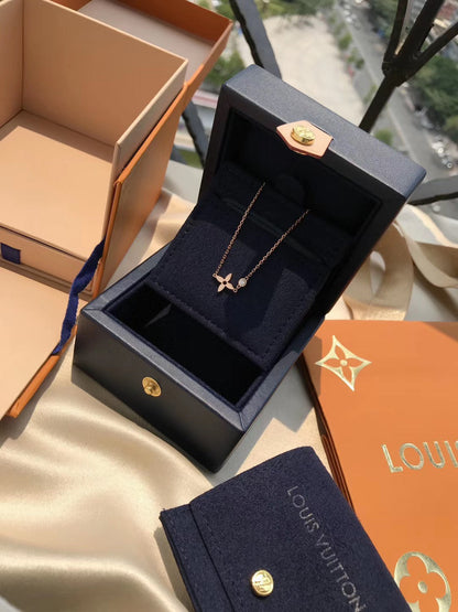 [Sophire Jewelry ]BLOSSOM PENDANT PINK GOLD AND DIAMOND