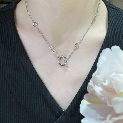 [Sophire Jewelry ]HM STERLING CHAINE D'ANCRE HEART