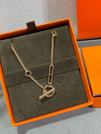 [Sophire Jewelry ]HM STERLING CHAINE D'ANCRE HEART