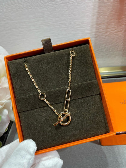 [Sophire Jewelry ]HM STERLING CHAINE D'ANCRE HEART