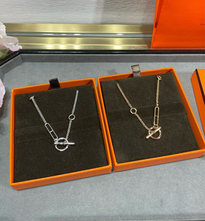 [Sophire Jewelry ]HM STERLING CHAINE D'ANCRE HEART