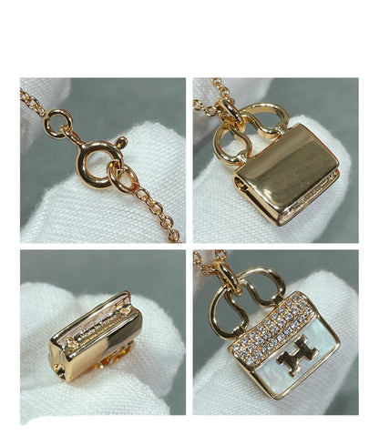 [Sophire Jewelry ]H CIRCE MOISSANITE PENDANT NECKLACE GOLD