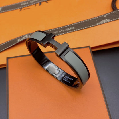 [Sophire Jewelry ]CLIC HM SO BLACK GREY BRACELET