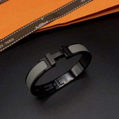 [Sophire Jewelry ]CLIC HM SO BLACK GREY BRACELET