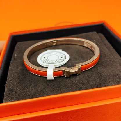 [Sophire Jewelry ]CLASSIC HM CLIC RED 8MM ENAMEL BRACELET