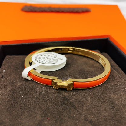 [Sophire Jewelry ]CLASSIC HM CLIC RED 8MM ENAMEL BRACELET