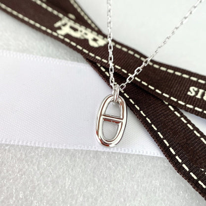 [Sophire Jewelry ]HM PIG NOSE NECKLACE
