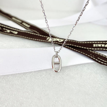 [Sophire Jewelry ]HM PIG NOSE NECKLACE