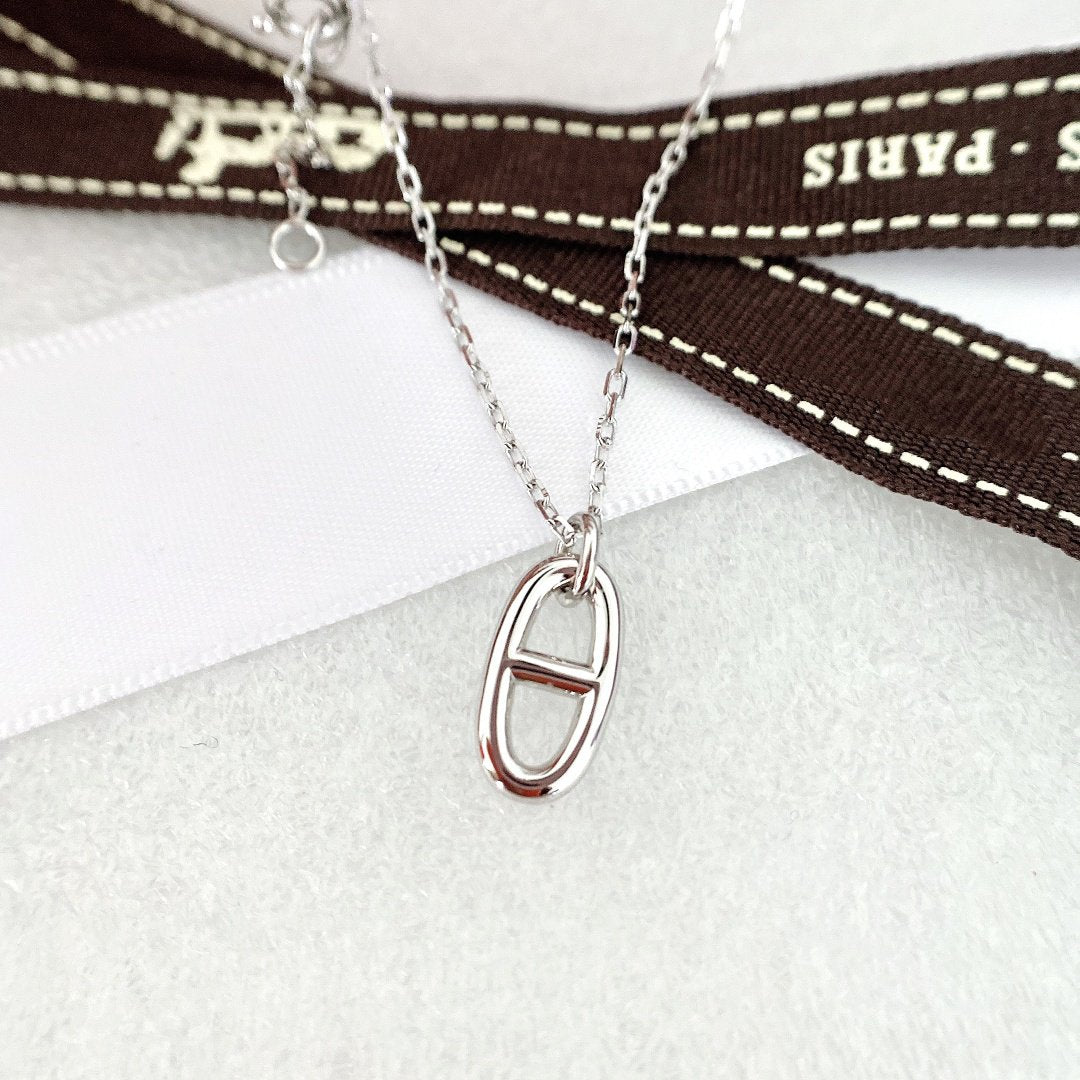 [Sophire Jewelry ]HM PIG NOSE NECKLACE