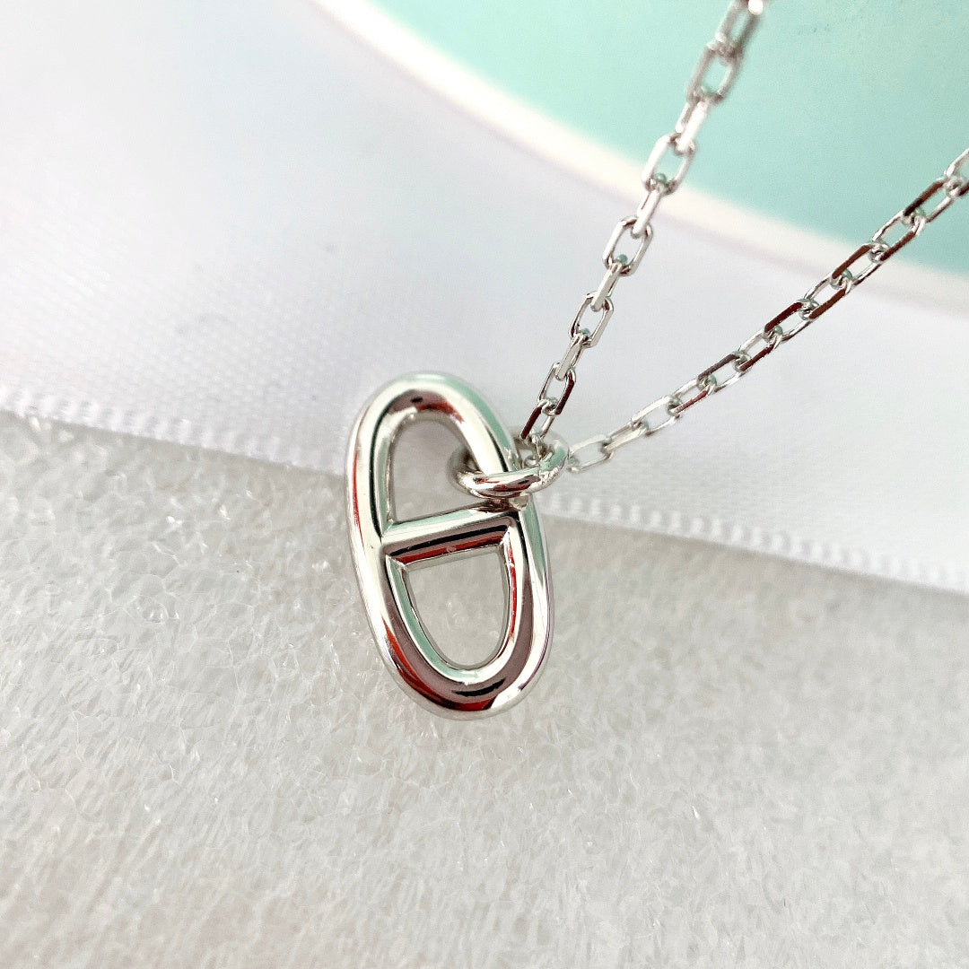 [Sophire Jewelry ]HM PIG NOSE NECKLACE