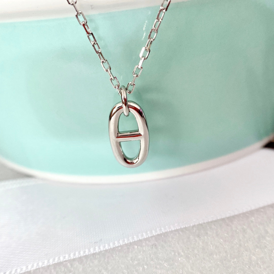 [Sophire Jewelry ]HM PIG NOSE NECKLACE