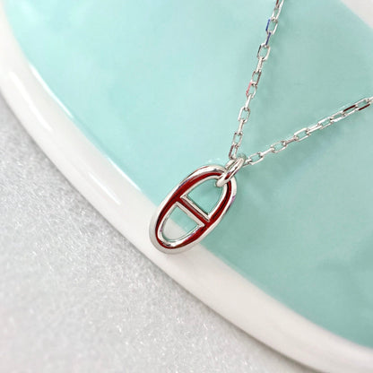 [Sophire Jewelry ]HM PIG NOSE NECKLACE