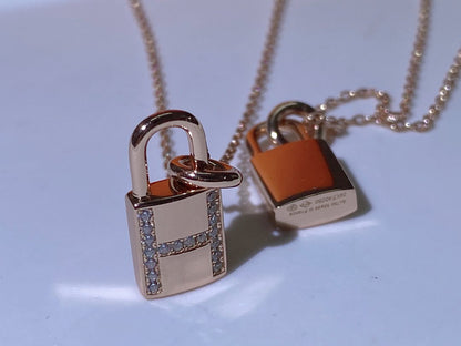 [Sophire Jewelry ]HM ADVANCED NICHE LOCK HEAD NECKLACE DIAMONDS
