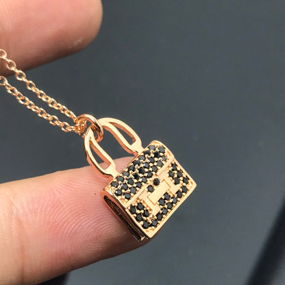 [Sophire Jewelry ]HM NECKLACE ARSophireL BLACK DIAMOND