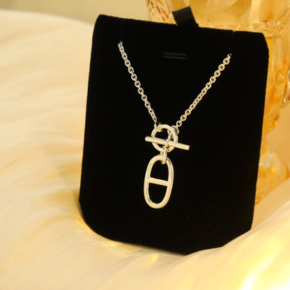 [Sophire Jewelry ]HM CHAINE D'ANCRE PENDANT NECKLACE STERLING SILVER