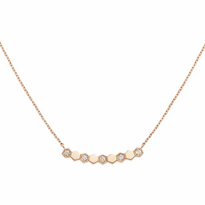 [Sophire Jewelry ]BEE MY LOVE DIAMOND NECKLACE