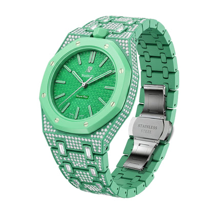 [Sophire]Royal Oak Pop Exclusive Bioceramic Case & Bioceramic Strap Full Diamond