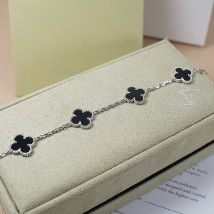 [Sophire Jewelry ] CLOVER 5 MOTIF ONYXS BRACELET COLLECTION