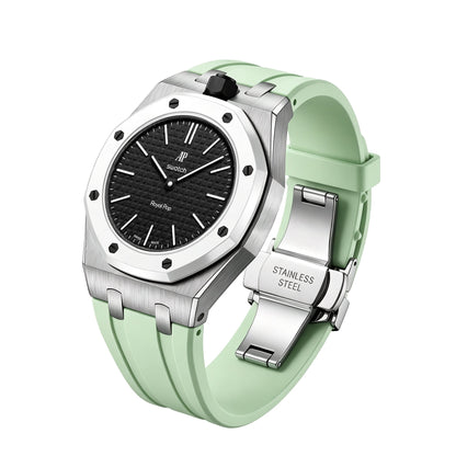 [Sophire]Royal Oak Pop Exclusive Steel Case & Silicone Strap With Cradle