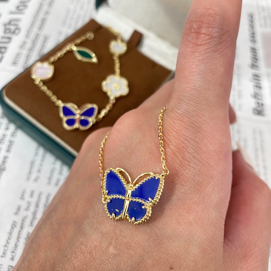 [Sophire Jewelry] 2026 NEW LUCKY BUTTERFLY 1 MOTIFS NECKLACE