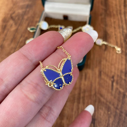 [Sophire Jewelry] 2026 NEW LUCKY BUTTERFLY 1 MOTIFS NECKLACE