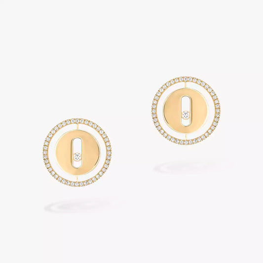 [Sophire]LUCKY MOVE DIAMOND EARRINGS