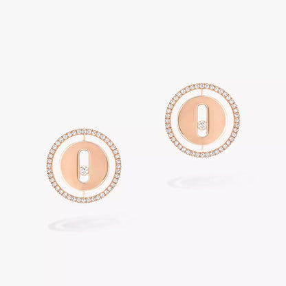 [Sophire Jewelry]Lucky Move Diamond Earrings