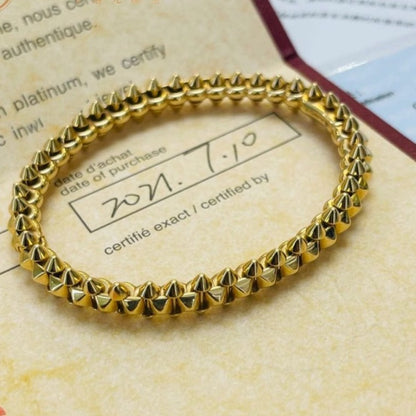 [Sophire Jewelry ]CLASH GOLD BRACELET