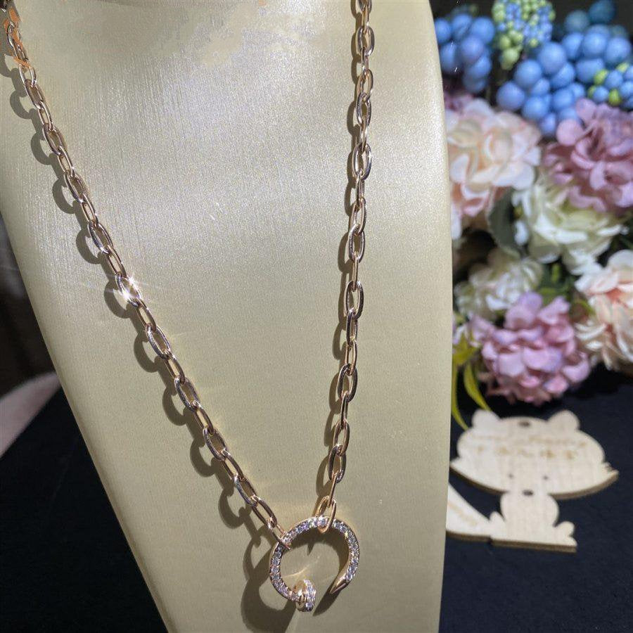 [Sophire Jewelry ]JUSTE NECKLACE DIAMONDS