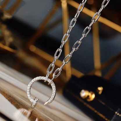 [Sophire Jewelry ]JUSTE NECKLACE DIAMONDS