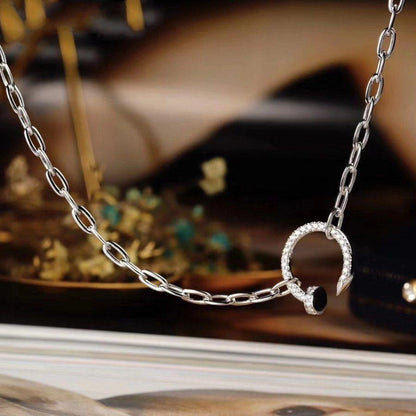 [Sophire Jewelry ]JUSTE NECKLACE DIAMONDS