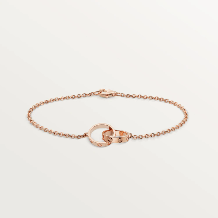 [Sophire Jewelry ]LOVE BRACELET DOUBLE RING