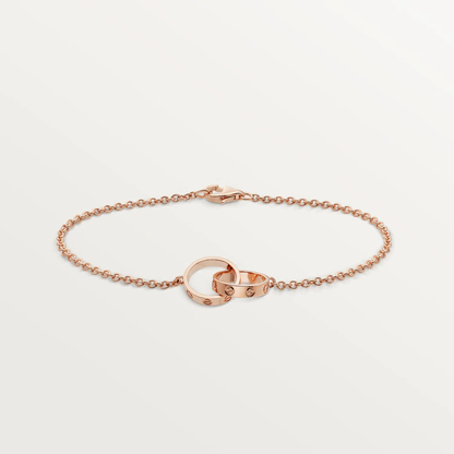 [Sophire Jewelry ]LOVE BRACELET DOUBLE RING