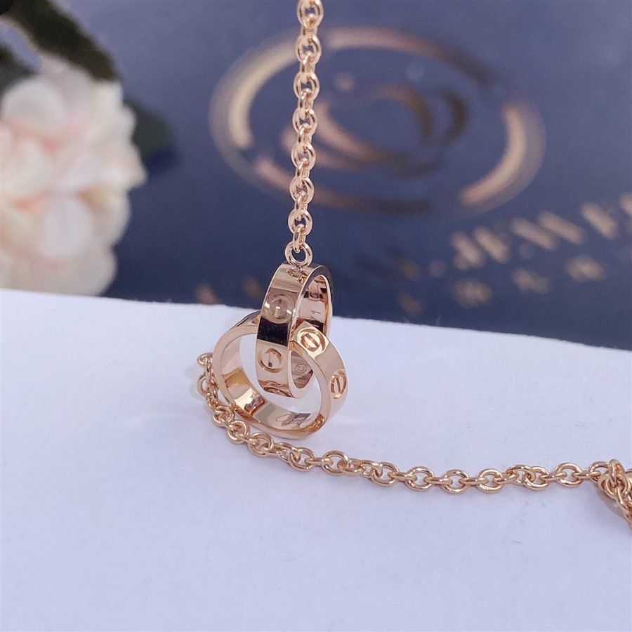 [Sophire Jewelry ]LOVE BRACELET DOUBLE RING