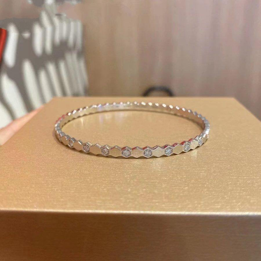 [Sophire Jewelry ]BEE LOVE SILVER DIAMOND BRACELET