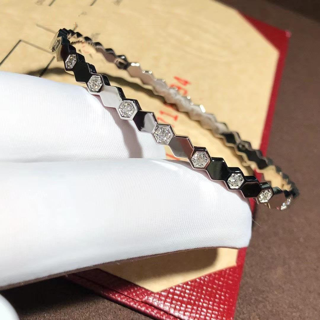 [Sophire Jewelry ]BEE LOVE SILVER DIAMOND BRACELET