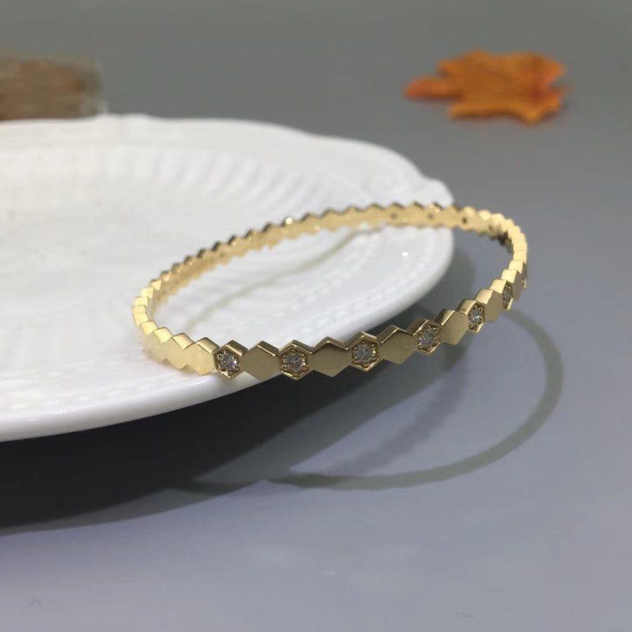 [Sophire Jewelry ]BEE LOVE GOLD DIAMOND BRACELET
