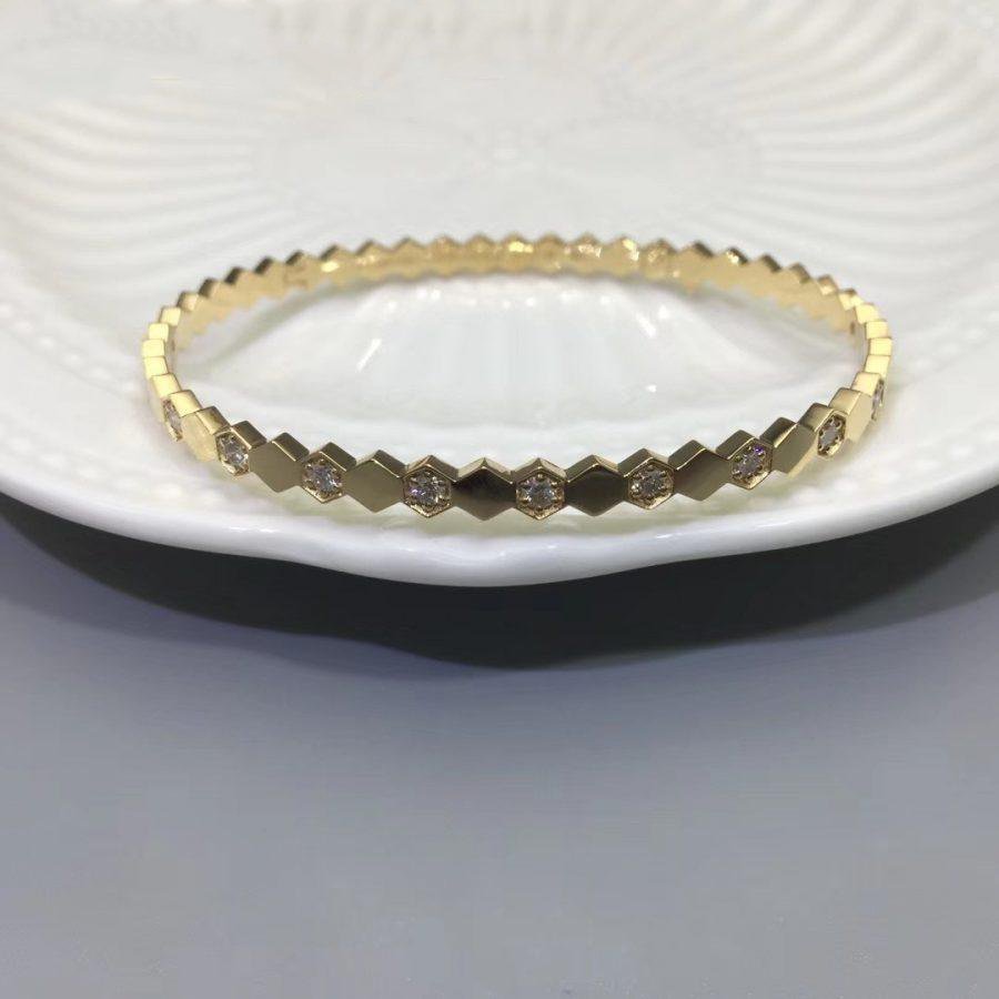 [Sophire Jewelry ]BEE LOVE GOLD DIAMOND BRACELET